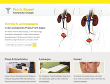 Tablet Screenshot of praxis-sippel.de